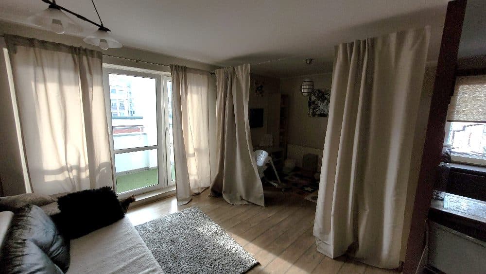 Lokal stanowiący odrębną nieruchomość o pow. 62,1 m2 (46,80 m2 lokal mieszkalny + 15,30 m2 garaż) wraz z udziałem właściciela we współwłasności części wspólnych budynku – zdjęcie 2 z 7