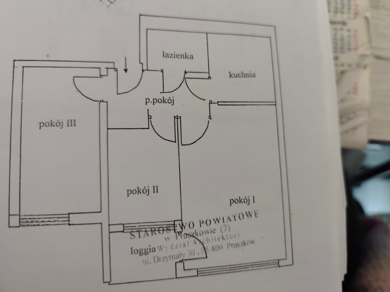 ułamkowa część 1/2 w spółdzielczym własnościowym prawie do lokalu położonym w Pruszkowie Al. Wojska Polskiego 29 – zdjęcie 3 z 3